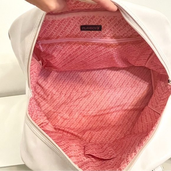 PLAYBOY Vintage Y2K Overnight Weekend Travel Tote Bag - Picture 9 of 11